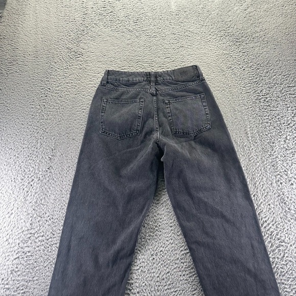 Urban Outfitters BDG Jeans Womens 27x29 Gray Cotton Denim Mom Tapered Workwear - Picture 6 of 10